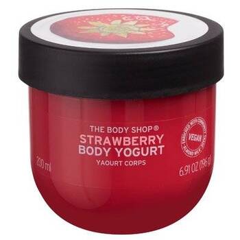 Strawberry Body Yogurt Cream (normálna až suchá) - Hydratačný telový jogurt 
